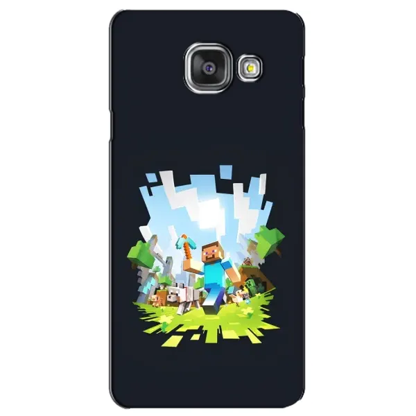 Чохол з принтом «персонажі Minecraft» для Samsung Galaxy A3 2016 (A3100, A310F)