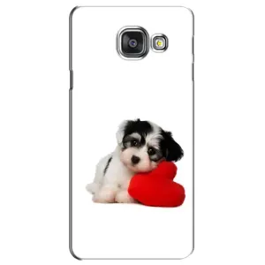 Чехлы с собаками для Samsung Galaxy A3 2016 / A3100 / A310F (VPrint) (Песик)