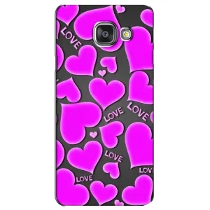 Чехлы для любимой на Самсунг A3 2016, A3100, A310F (VPrint) (Pink hearts)