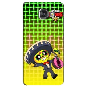 Чехлы Brawl Stars для Samsung Galaxy A3 2016 / A3100 / A310F (AlphaPrint) (Поко в самбреро)