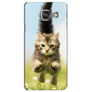 Чохли з Котиками для Samsung Galaxy A3 2016 / A3100 / A310F (VPrint) (Прижок кота)