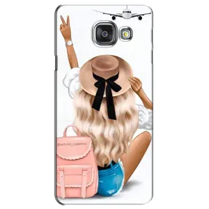 Чехол с печатью для Samsung Galaxy A3 2016 / A3100 / A310F - (Мода) (AlphaPrint) (Путешествие)