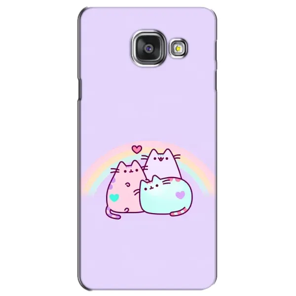 Чехол с принтом «Радужные котики» для Samsung Galaxy A3 2016 (A3100, A310F) Чехол с принтом «Радужные котики» для Samsung Galaxy A3 2016 (A3100, A310F)