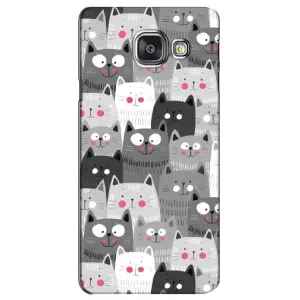 Чохли з Котиками для Samsung Galaxy A3 2016 / A3100 / A310F (VPrint) (Мальовані котики)