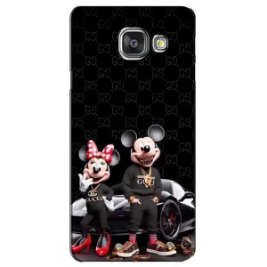 Чехол Disney Mouse Samsung Galaxy A3 2016 / A3100 / A310F (PREMIUMPrint) (Семья Маусов)