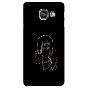 Чохли на тему: Ітачи Учіха для Samsung Galaxy A3 2016 / A3100 / A310F (AlphaPrint) (силует Ітачі)