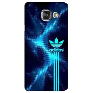 Чехлы Адидас для Samsung Galaxy A3 2016 / A3100 / A310F (AlphaPrint) (Синий Адидас)