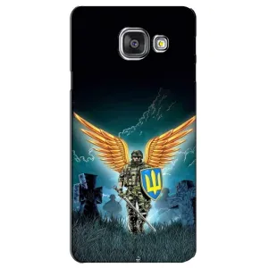 Чехлы с картинкой ЗСУ для Samsung Galaxy A3 2016 / A3100 / A310F (AlphaPrint) (Солдат ЗСУ)