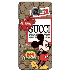 Чехол Disney Mouse Samsung Galaxy A3 2016 / A3100 / A310F (PREMIUMPrint) (Стильный Микки)