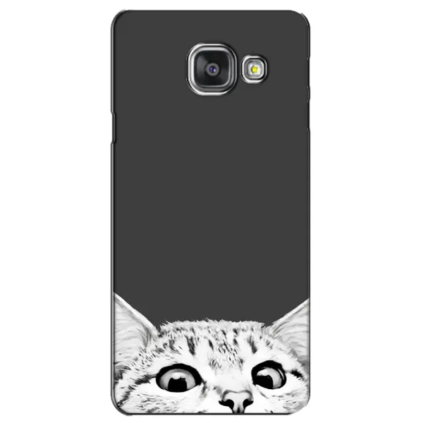 Чехол с принтом «Выглядывает кот» для Samsung Galaxy A3 2016 (A3100, A310F) Чехол с принтом «Выглядывает кот» для Samsung Galaxy A3 2016 (A3100, A310F)