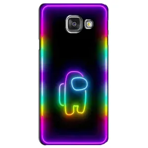 Чохли Амонг Ас для Samsung Galaxy A3 2016 / A3100 / A310F (AlphaPrint) (Яскравий скін)