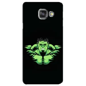 Чехлы с героями Марвел Samsung Galaxy A3 2016 / A3100 / A310F (VPrint) (Зелёный Халк)