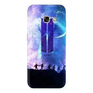 Чохли BTS для Samsung Galaxy A3 2017 / A320 / A320F (AlphaPrint) (Army BTS)