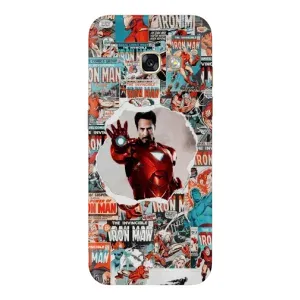 Чохли з героями Марвел Samsung Galaxy A3 2017 / A320 / A320F (VPrint) (Айронмен)