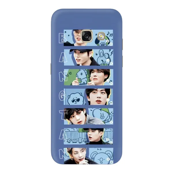 Чохол з принтом «Bangtan» для Samsung Galaxy A3 2017 (A320, A320F)