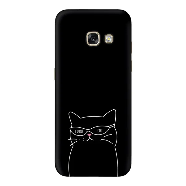 Чохол з принтом «Байдужий кіт» для Samsung Galaxy A3 2017 (A320, A320F)