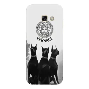 Чохли VERSACE для Samsung A3 2017 (PREMIUMPrint) (Доберман Версаче)