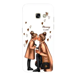 Чохол з друком для Samsung Galaxy A3 2017 / A320 / A320F - (Мама з дитинкою) (AlphaPrint) (Донька і мама)