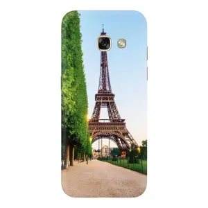 Чохол Ейфелева Вежа Samsung Galaxy A3 2017 / A320 / A320F - (AlphaPrint) (Дорога до Парижу)