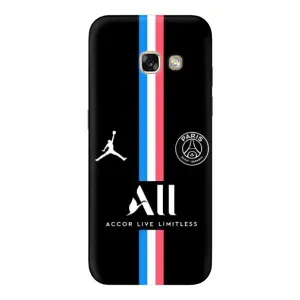 Чохли PSG для Samsung Galaxy A3 2017 / A320 / A320F (AlphaPrint) (футболка ПСЖ)
