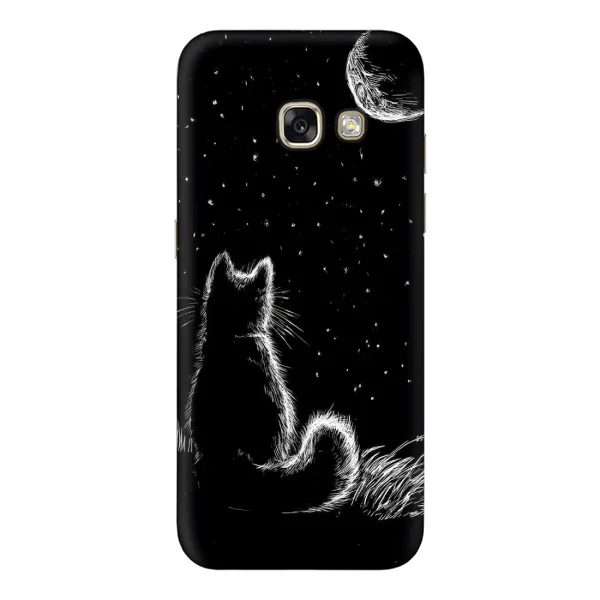 Чохол з принтом «Котик і місяць» для Samsung Galaxy A3 2017 (A320, A320F) Чохол з принтом «Котик і місяць» для Samsung Galaxy A3 2017 (A320, A320F)