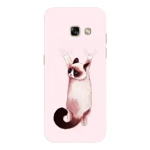 Чохол на Samsung A3 2017 з Котиками (VPrint) (Котик падає)