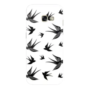 Чохол з пташками на Samsung Galaxy A3 2017 / A320 / A320F (VPrint) (Ластівки)