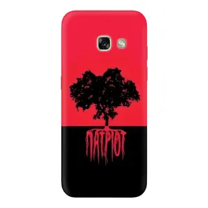 Украинские Чехлы для Samsung Galaxy A3 2017 / A320 / A320F с картинкой УПА (AlphaPrint) (Патріот)