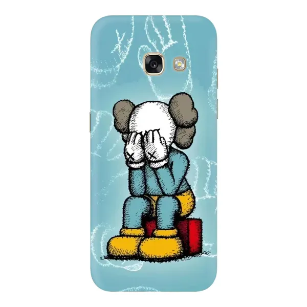 Чехол с принтом «Плач Bearbrick» для Samsung Galaxy A3 2017 (A320, A320F)