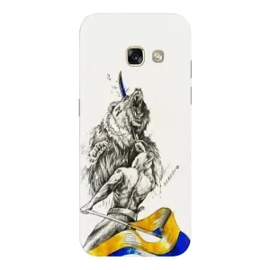 Чохли (Доброго вечора, ми за України) для Samsung A3 2017 (AlphaPrint) (Перемога)