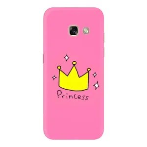 Чохол з картинкою (Стильні) Samsung A3 2017 - (AlphaPrint) (Princess)