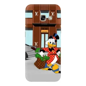 Чехли для Samsung Galaxy A3 2017 / A320 / A320F - Скрудж МакДак Louis Vuitton (PREMIUMPrint) (Скрудж ЛВ)