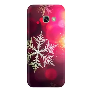 Новорічні Чохли для Samsung A3 2017 (VPrint) (Сніжинка)