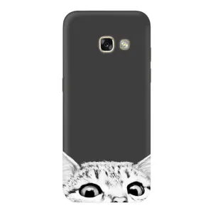 Чохол на Samsung A3 2017 з Котиками (VPrint) (Виглядає котик)