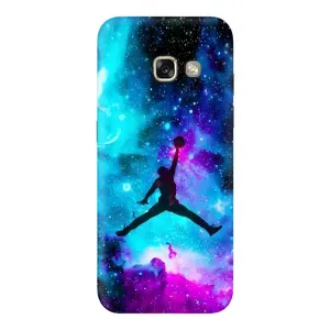 Чохли для Samsung Galaxy A3 2017 / A320 / A320F - з картинкою JORDAN (AlphaPrint) (Яскравий Джордан)