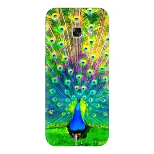 Чохол з пташками на Samsung Galaxy A3 2017 / A320 / A320F (VPrint) (Яскравий Павлин)