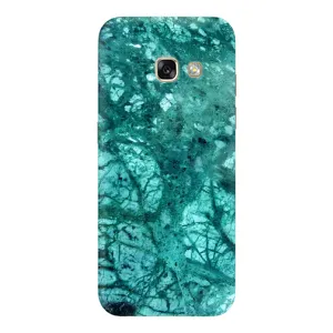 Мраморний чехол на Samsung Galaxy A3 2017 / A320 / A320F (VPrint) (Зелений мрамор)