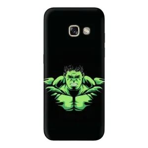 Чохли з героями Марвел Samsung Galaxy A3 2017 / A320 / A320F (VPrint) (Зелений Халк)