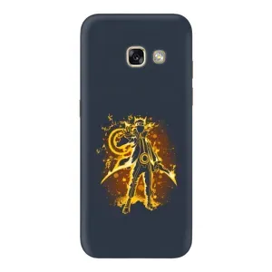 Naruto Anime Чохли для Samsung A3 2017 (AlphaPrint) (золотий Наруто)