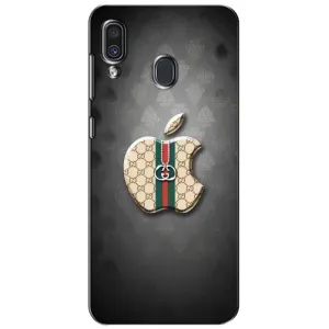 Чехол с принтом «Apple gucci» для Samsung Galaxy A30 2019 (A305F)
