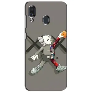 Чехлы для Samsung Galaxy A30 2019 (A305F) - Bearbrick Louis Vuitton (PREMIUMPrint) (Беарбрик Джордан)