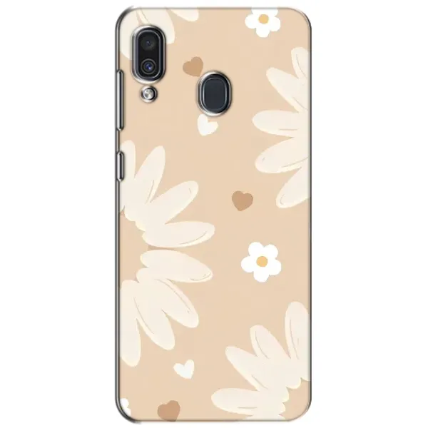 Чохол з принтом «Бежеві квіти» для Samsung Galaxy A30 2019 (A305F) Чохол з принтом «Бежеві квіти» для Samsung Galaxy A30 2019 (A305F)