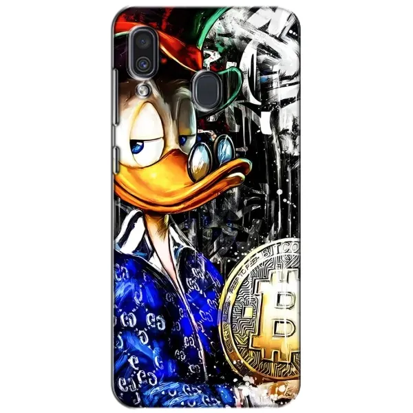 Чехол с принтом «Биткойн Скрудж» для Samsung Galaxy A30 2019 (A305F) Чехол с принтом «Биткойн Скрудж» для Samsung Galaxy A30 2019 (A305F)