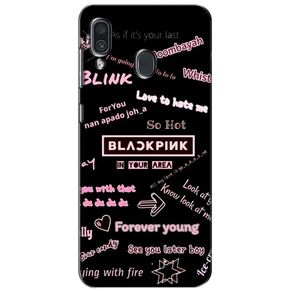 Чехол с принтом «BLACKPINK» для Samsung Galaxy A30 2019 (A305F)