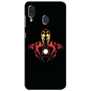 Чехлы с героями Марвел Samsung Galaxy A30 2019 (A305F) (VPrint) (Человек железный)