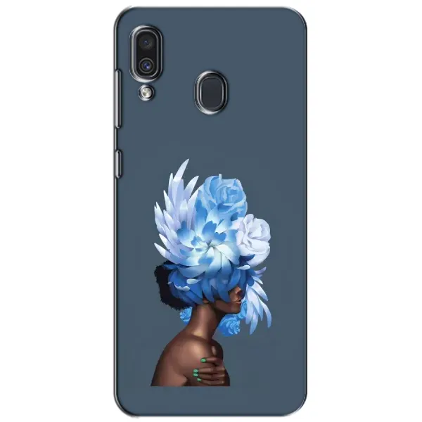 Чохол з принтом «Квіти на голові» для Samsung Galaxy A30 2019 (A305F)