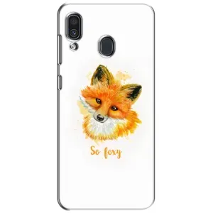 Чехол с принтом «Девочка Лиса» для Samsung Galaxy A30 2019 (A305F)