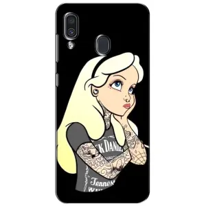 Чохол з друком для Samsung Galaxy A30 2019 (A305F) - (Мода) (AlphaPrint) (Дівчина в тату)