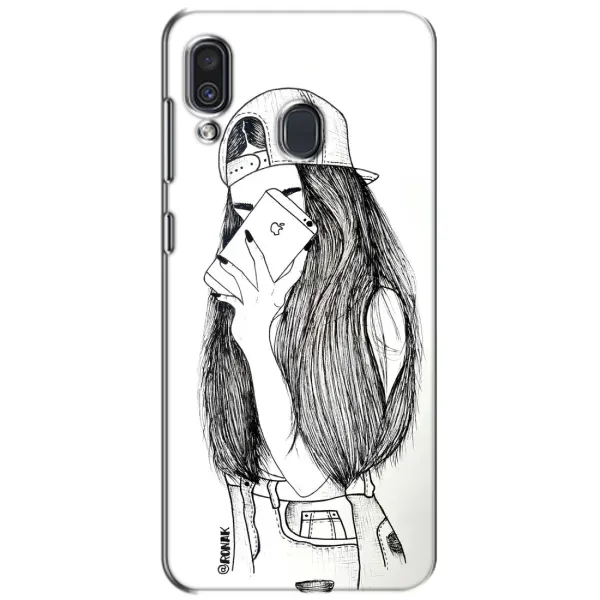 Чохол з принтом «Фото дівчини» для Samsung Galaxy A30 2019 (A305F)
