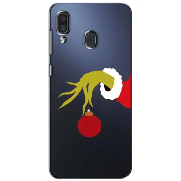 Чехол с принтом «Гринч с игрушкой» для Samsung Galaxy A30 2019 (A305F)